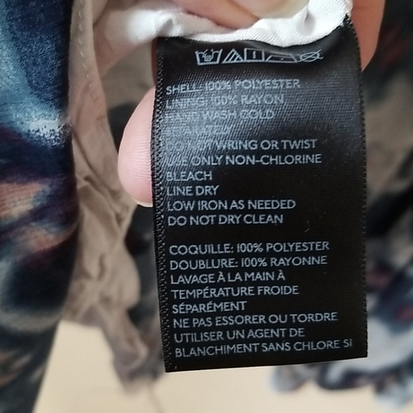 Blue floral dress - Picture 4 of 4